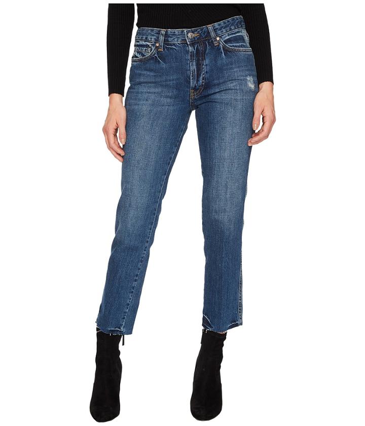 Free People - Slim Boyfriend - Steel Blue