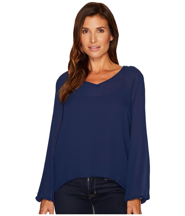 Rock And Roll Cowgirl - 3/4 Sleeve Blouse B4-3193