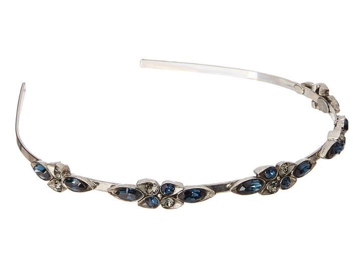 Oscar De La Renta - Teardrop Framed Crystal Headband