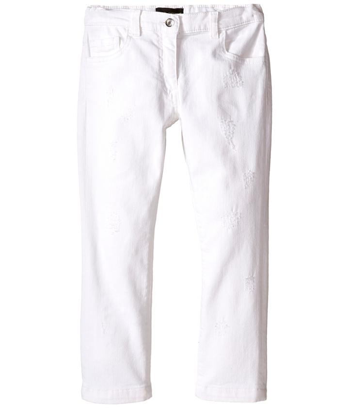 Dolce &amp; Gabbana Kids - Denim Pants In White/denim