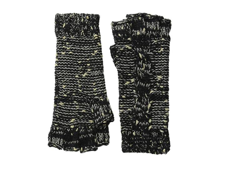 San Diego Hat Company - Kng3403 Chunky Yarn Fingerless Gloves With Gold Metallic Yarn