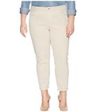 Nydj Plus Size - Plus Size Sheri Slim Ankle W/ Fray Hem In Feather