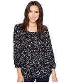 Michael Michael Kors - Star Scoop Neck Peasant Top