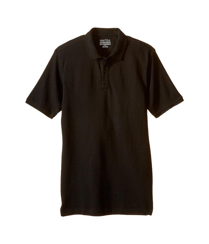 Nautica Kids - Husky Short Sleeve Pique Polo