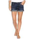 7 For All Mankind - Roll Up Shorts In Nouveau New York Dark