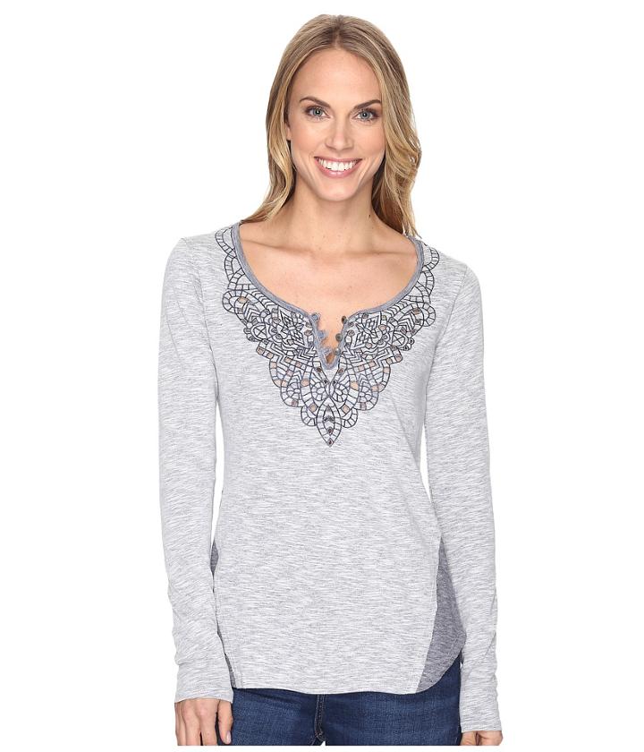 Roper - 0569 Heather Jersey Henley