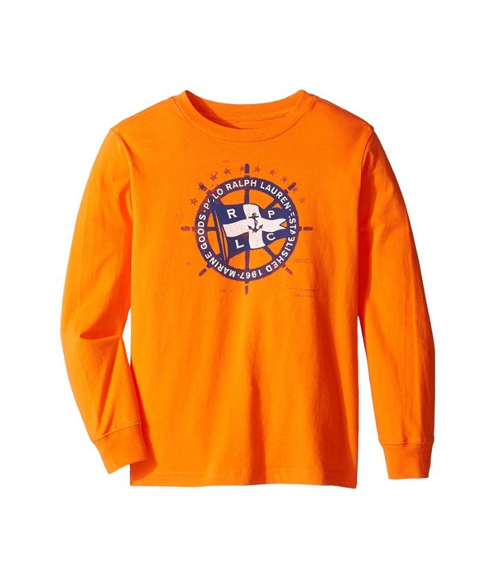 Polo Ralph Lauren Kids - Long Sleeve 30/1 Basic Jersey Tee