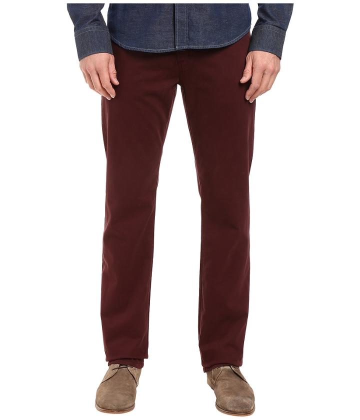 Ag Adriano Goldschmied - Graduate Tailored Leg Sueded In Rum Raisin