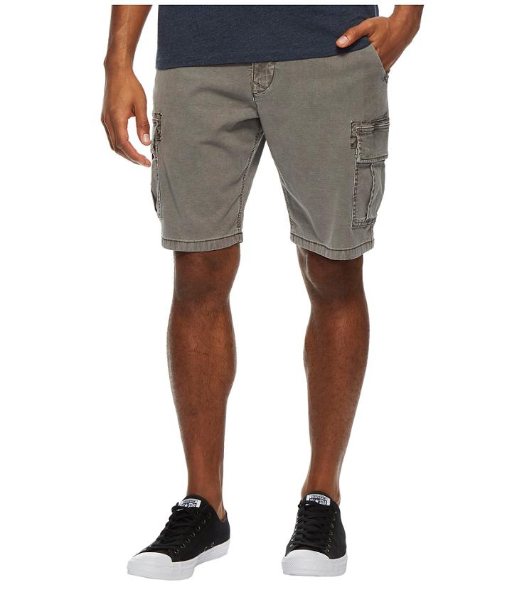 Lucky Brand - Stretch Sateen Cargo Shorts