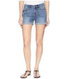 Liverpool - Bailey Bermuda Shorts On Soft Rigid Denim In Bellevue Vintage Medium