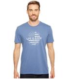 Life Is Good - Classic Circle Flag Crusher Tee