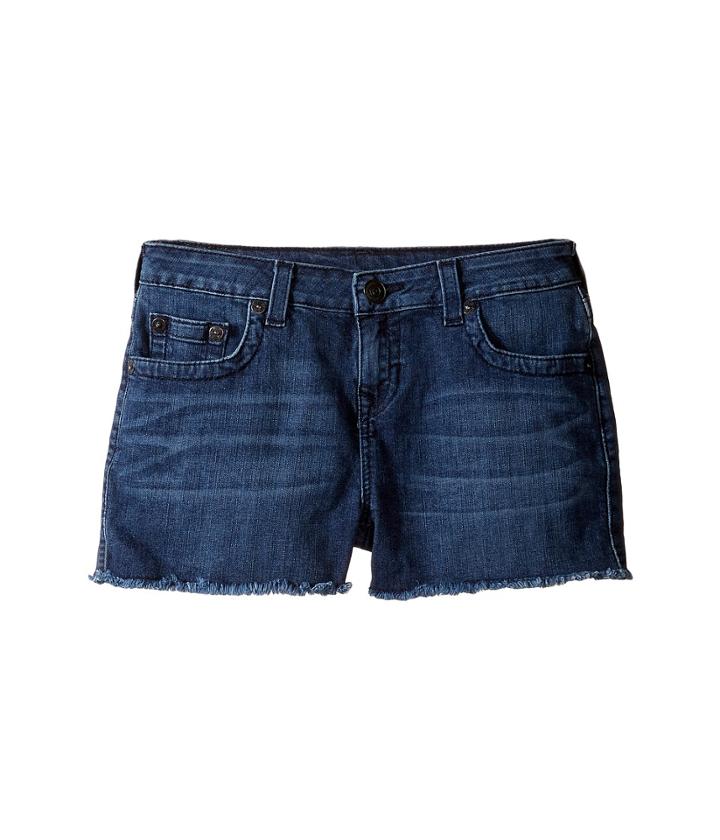 True Religion Kids - Joey Raw Edge Shorts In Shabori