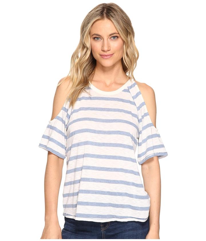 Splendid - Cliffbrook Stripe Open Shoulder Top