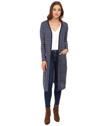Splendid - Alline Stripe Loose Knit Duster Cardigan