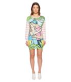 Boutique Moschino - Moschino Kiss Print Sweater Dress