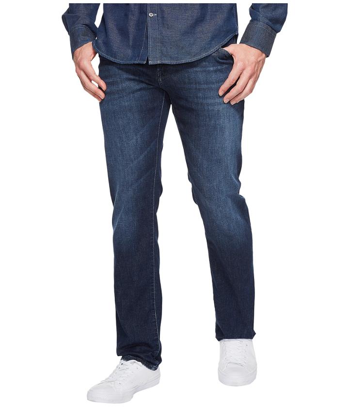 Mavi Jeans - Zach Regular Rise Straight Leg In Dark Summer Denim