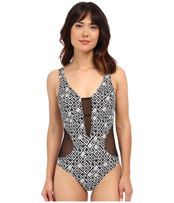 Athena - Gold Coast Geo Soft Cup One-piece