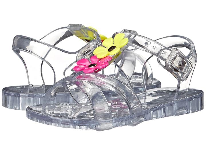 Baby Deer - T-strap Jelly With Flowers