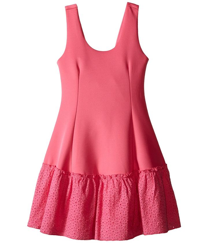 Ella Moss Girl - Anneka Drop Waist Tulip Dress