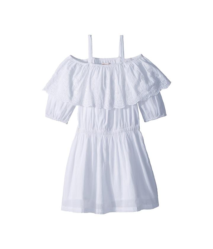 Ella Moss Girl - Off-the-shoulder Peasant Dress