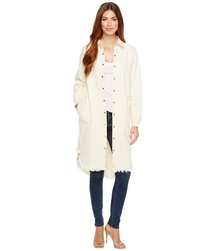 Brigitte Bailey - Tess Button Up Long Denim Jacket