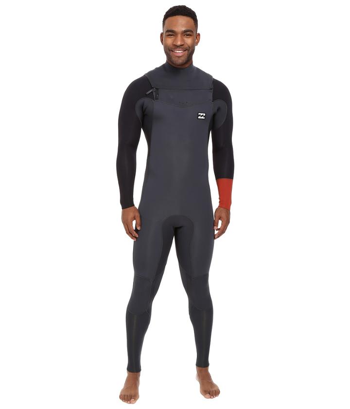 Billabong - 4/3 Revolution Tri Bong Long Sleeve Chest Zip Wetsuit