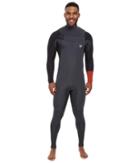 Billabong - 4/3 Revolution Tri Bong Long Sleeve Chest Zip Wetsuit