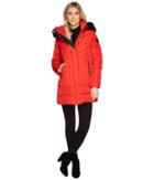 Vince Camuto - Faux Fur Hooded Down N8491