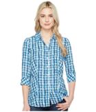 Fdj French Dressing Jeans - Painterly Plaid Top