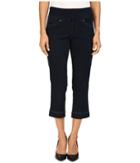 Jag Jeans Petite - Petite Marion Pull-on Crop Comfort Denim In After Midnight