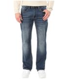 Buffalo David Bitton - Driven Relaxed Straight Leg Jeans In Naturally Sanded/scratch