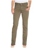 Nydj - Marilyn Straight Jeans In Luxury Touch Denim In Fatigue
