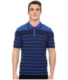 Original Penguin - Short Sleeve Yarn Dyed Engineered 2 Color Earl