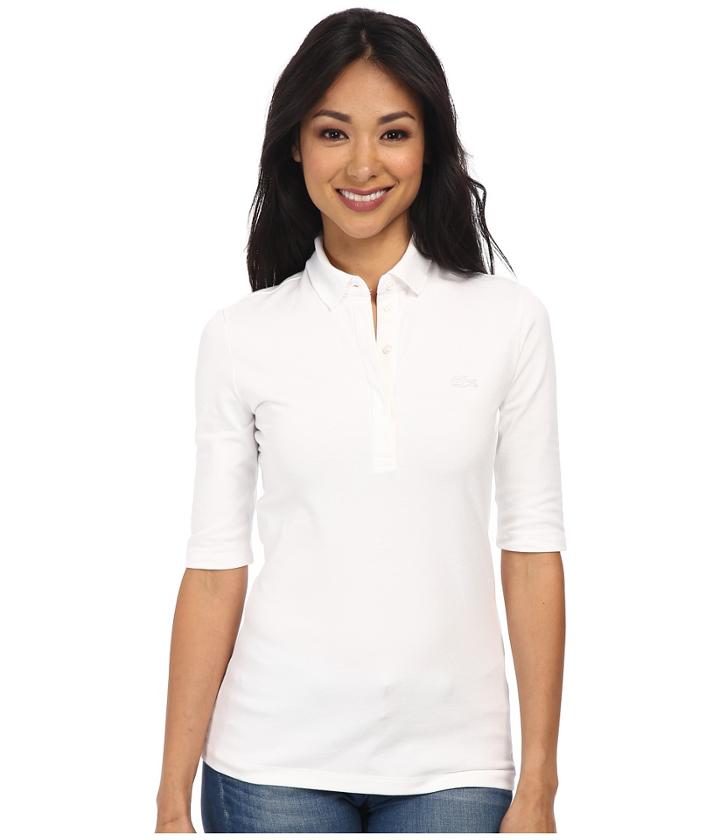 Lacoste Half Sleeve Slim Fit Stretch Pique Polo Shirt