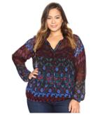 Lucky Brand - Plus Size Vibrant Button Down