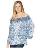 Hale Bob - Feel The Heat Lightweight Woven Top