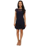 Jessica Simpson - Short Tiered Sleeve Dress With Ruffle At Hem