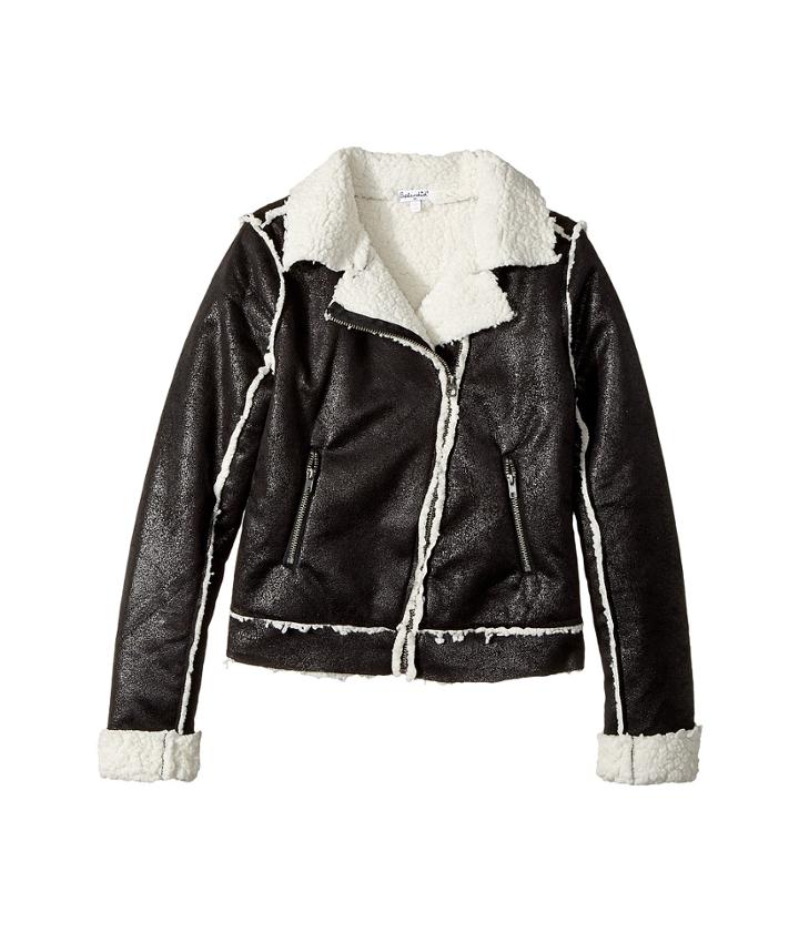 Splendid Littles - Coated Sherpa Bomber Jacket