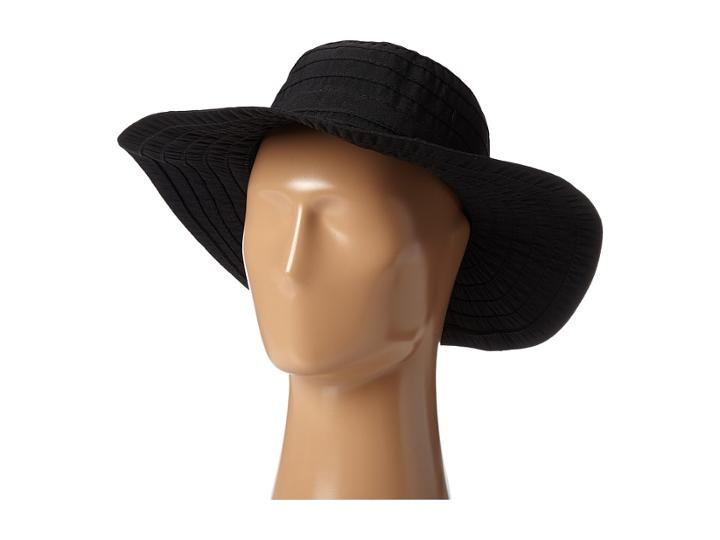 Scala - Crushable Big Brim Ribbon Sun Hat