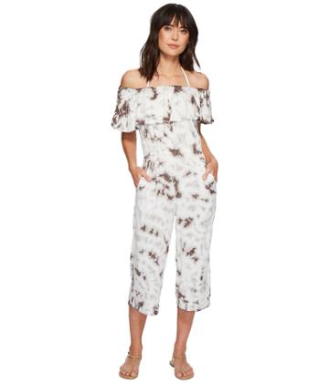 Green Dragon - Crystal Forest Mira Off Shoulder Jumpsuit