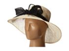 San Diego Hat Company - Drs1003 Straw Wide Brim Dress/derby Hat With Oversized Bow