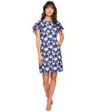 Calvin Klein - Flutter Sleeve A-line Lace Dress Cd8l16kl