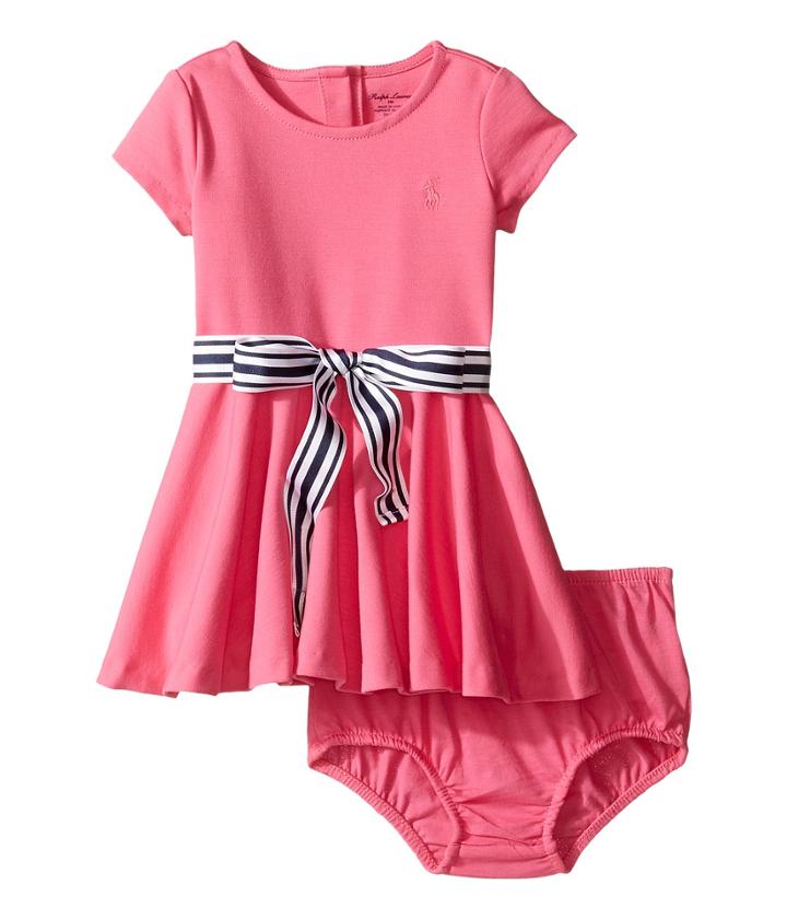 Ralph Lauren Baby - Solid Ponte Dress