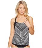 Jantzen - Crossing Paths Layered Tankini