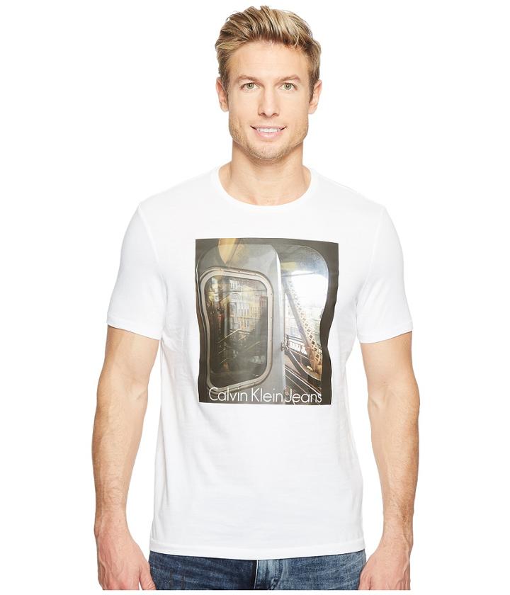 Calvin Klein Jeans - Subway Short Sleeve Graphic Tee