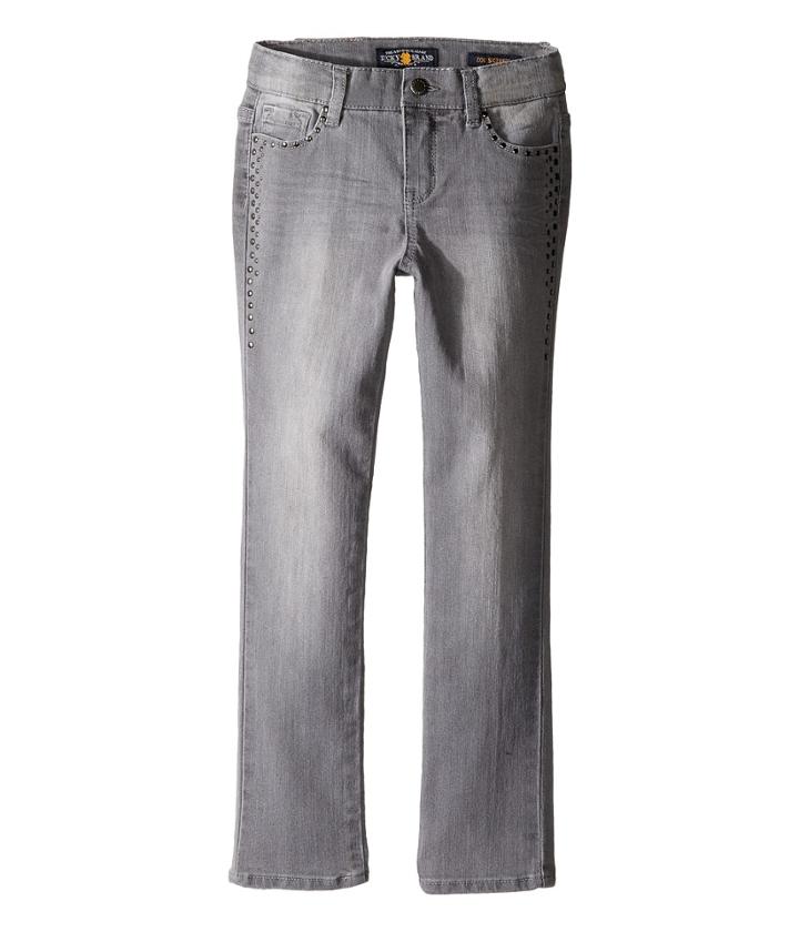 Lucky Brand Kids - Stretch Denim Zoe Jeans In Gray Wash