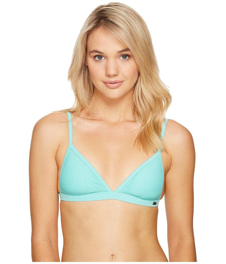 Roxy - Ready Made Reversible Fixed Tri Bikini Top
