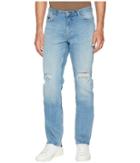 Calvin Klein Jeans - Slim Straight Fit Jeans In Divisadero Blue Wash