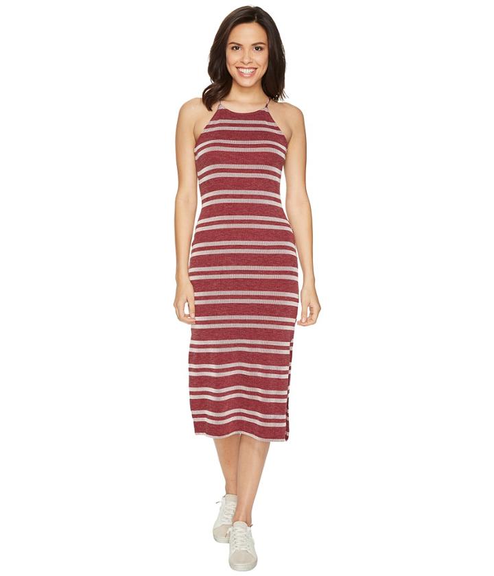 Culture Phit - Indra Spaghetti Strap Striped Dress