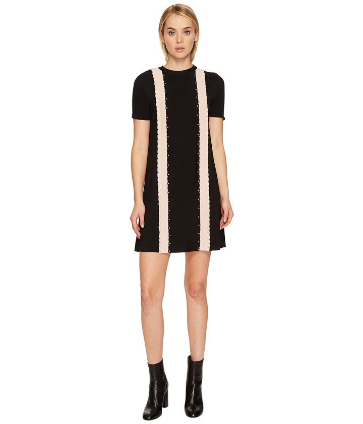 Red Valentino - Stretch Viscose Yarn Dress